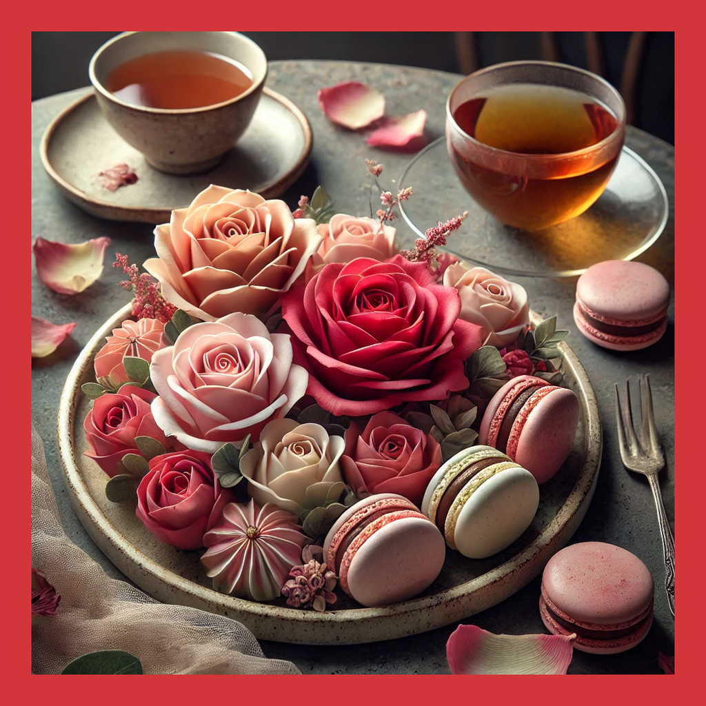 Roses coméstible : Quand votre assiette devient fleurie