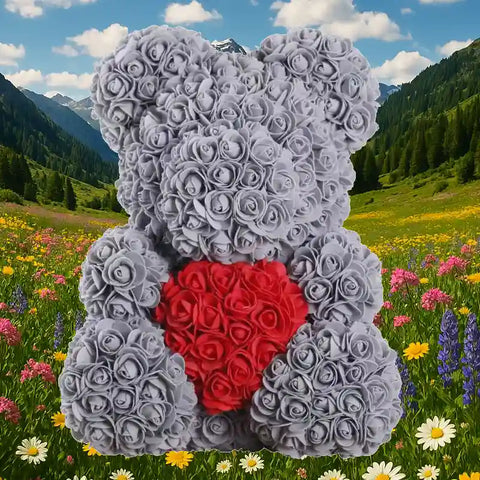 Ours en Rose Gris