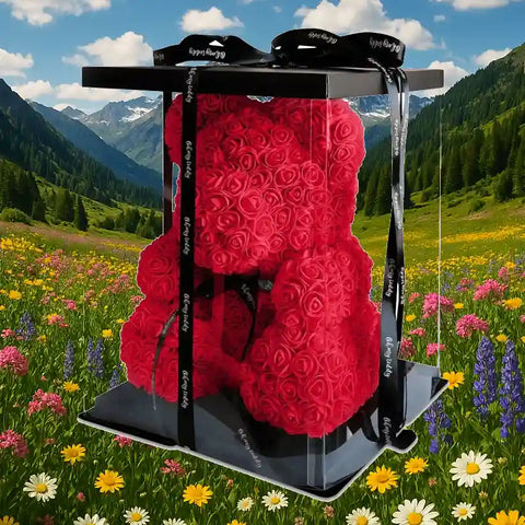Ours Rose Rouge